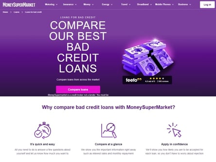 Money Super Market homepage