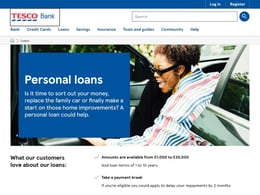 Tesco Bank Personal loan