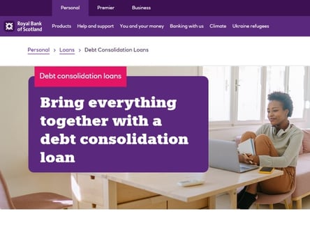 RBS homepage