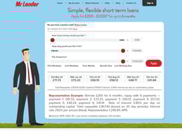 Mr Lender Short-term loan