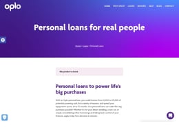 1st Stop Personal loan