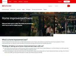 Santander Home loan