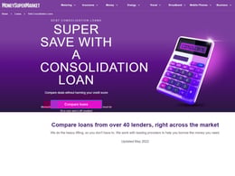 Money Super Market Consolidation loan