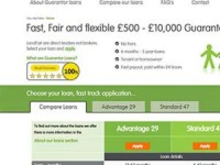 Lend Fair homepage