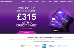 Money Super Market Credit card