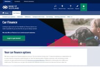 Bank of Scotland Car loan