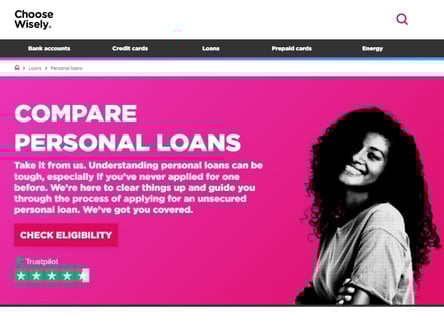 Choose Wisely homepage